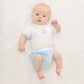 Little Crawlers Embroidered Diaper Cover Set - Light Blue - Magnolia BabyDiaper Cover