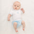 Little Crawlers Embroidered Diaper Cover Set - Light Blue - Magnolia BabyDiaper Cover