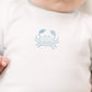 Little Crawlers Embroidered Diaper Cover Set - Light Blue - Magnolia BabyDiaper Cover