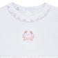 Little Crawlers Embroidered Ruffle Bubble - Magnolia BabyBubble