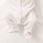 Little Crawlers Embroidered Ruffle Footie - Pink - Magnolia BabyFootie