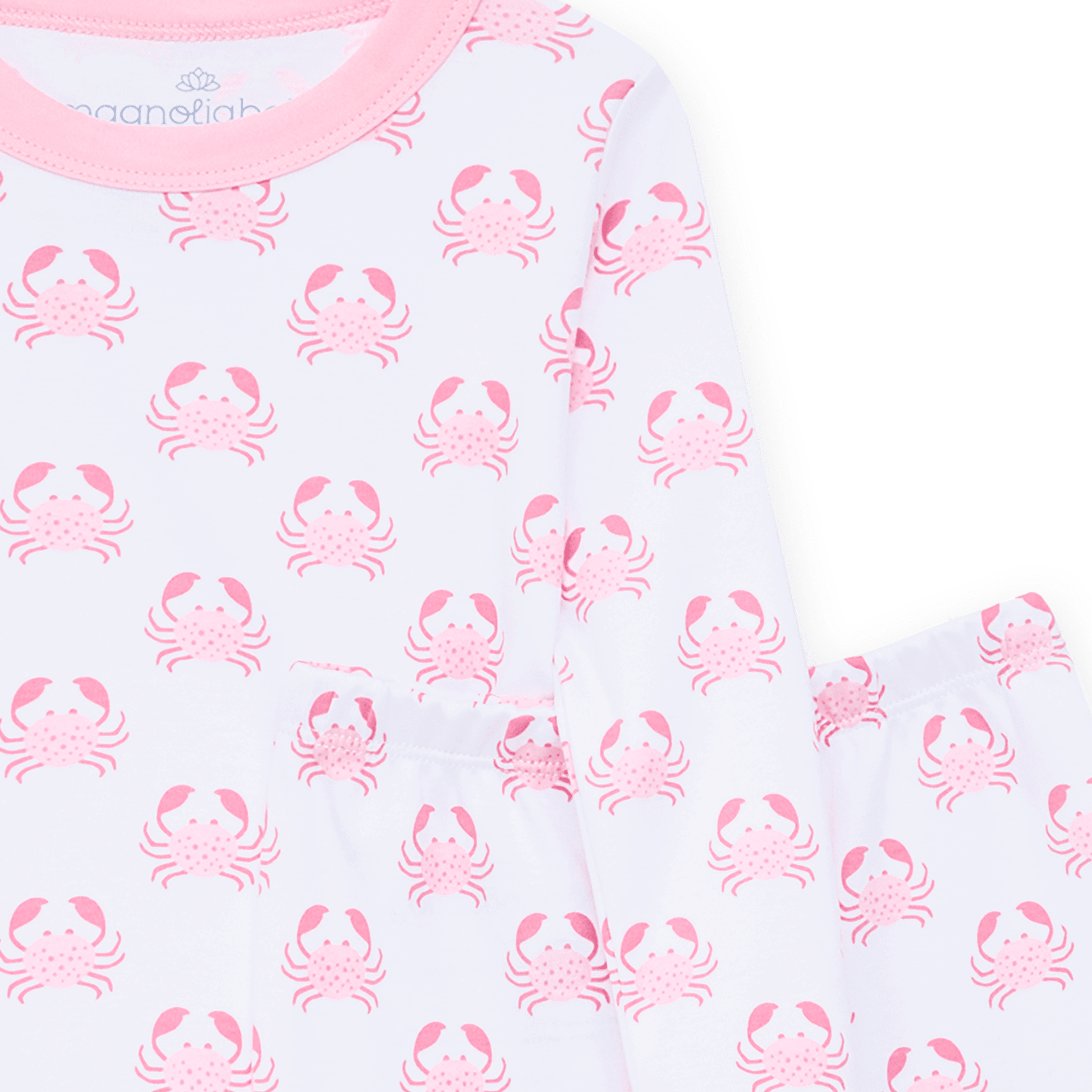 Magnolia Baby_Little Crawlers Long Pajamas - Pink_3