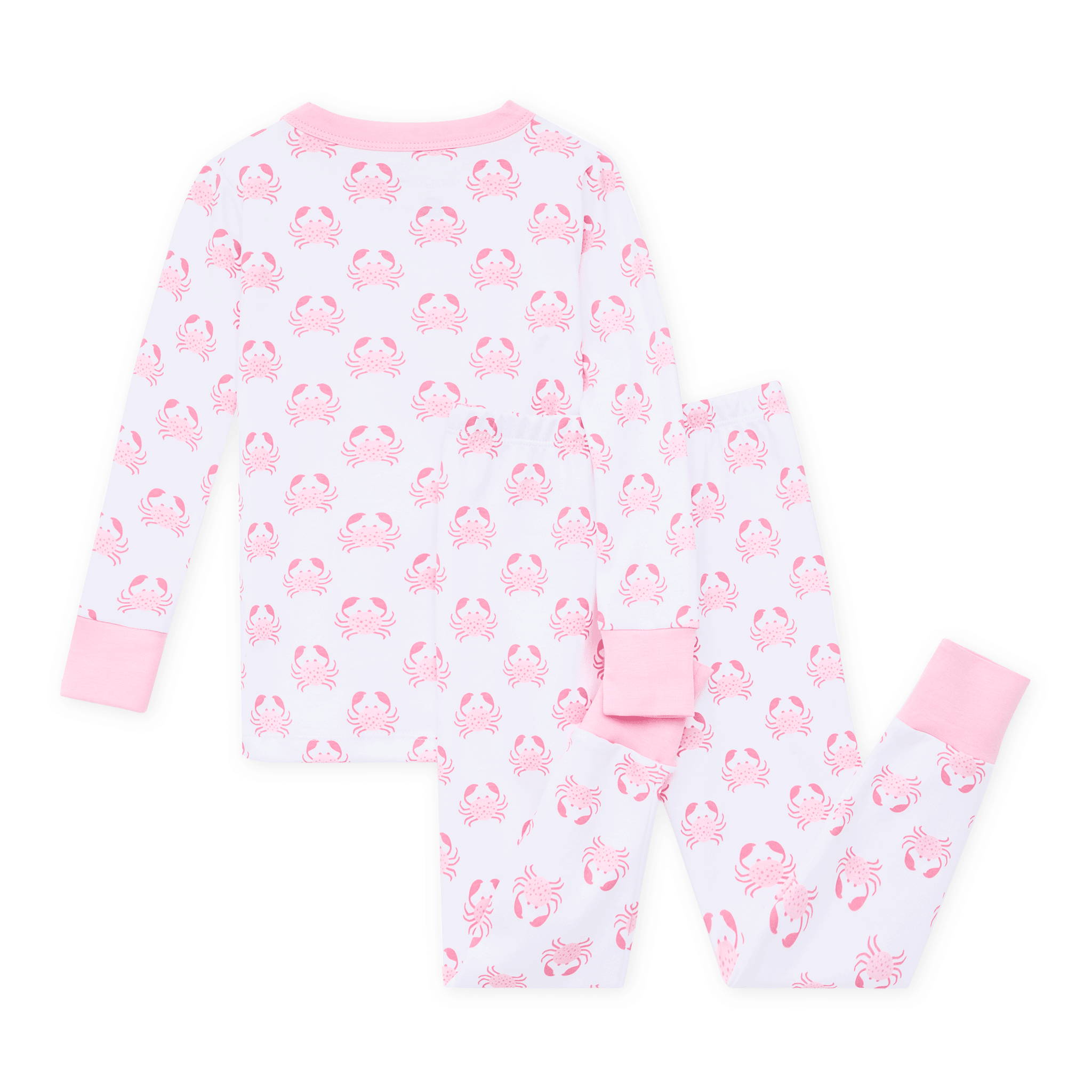 Magnolia Baby_Little Crawlers Long Pajamas - Pink_2