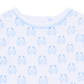 Little Crawlers Print Bubble - Light Blue - Magnolia BabyBubble