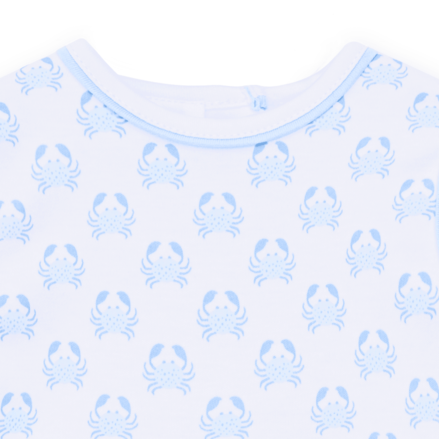 Little Crawlers Print Bubble - Light Blue - Magnolia BabyBubble