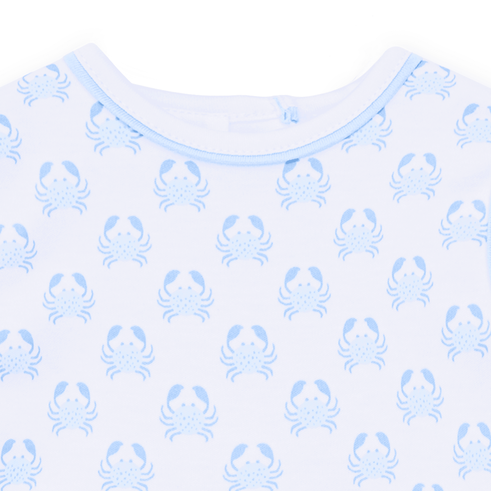 Little Crawlers Print Bubble - Light Blue - Magnolia BabyBubble