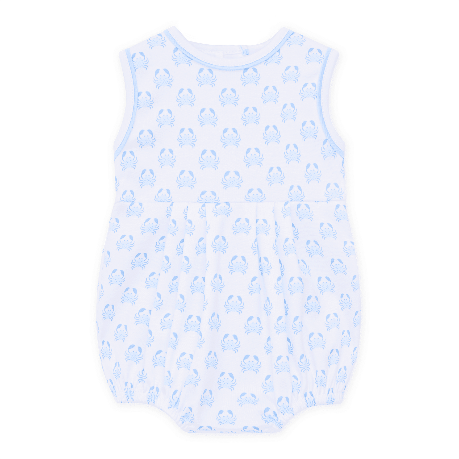 Little Crawlers Print Bubble - Light Blue - Magnolia BabyBubble