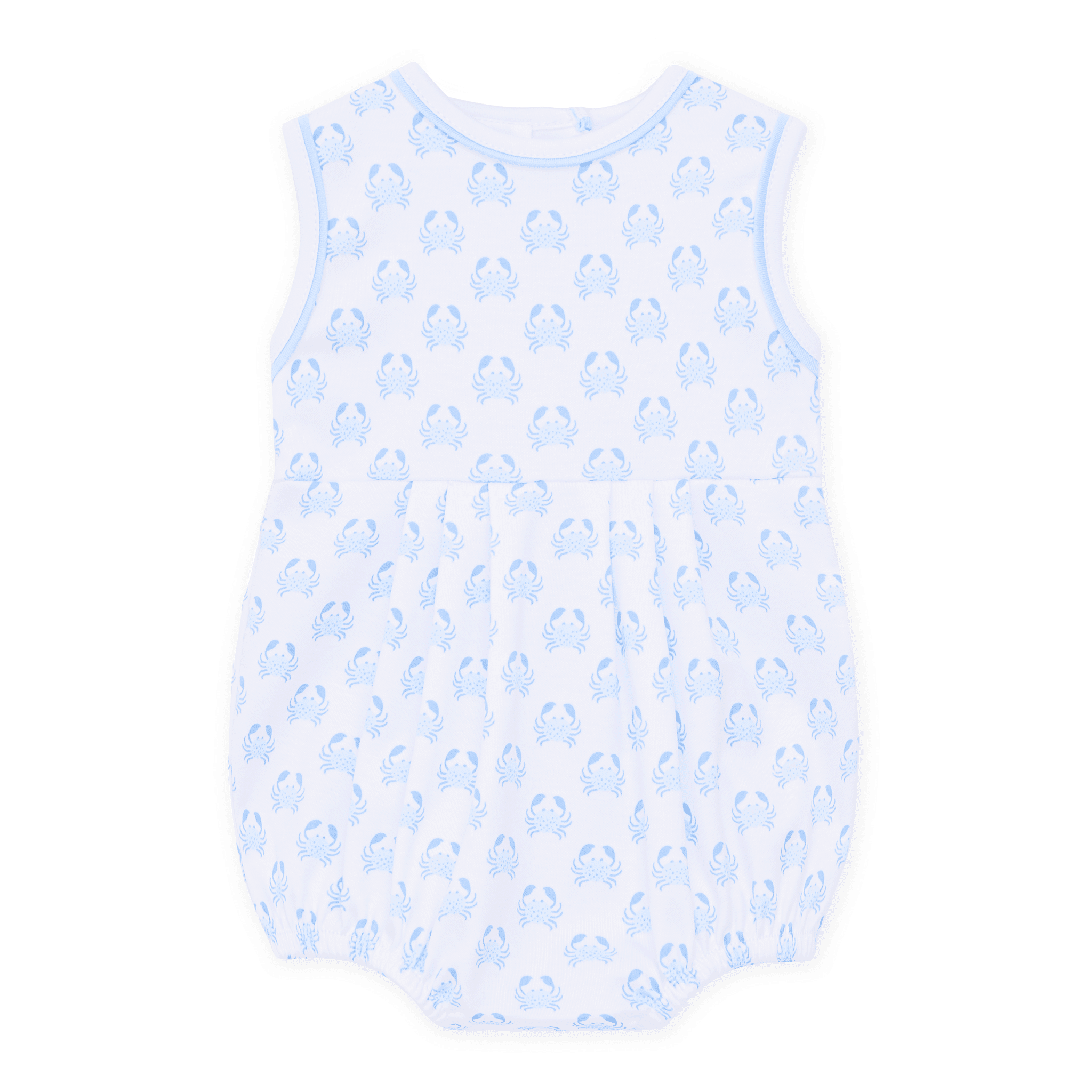 Little Crawlers Print Bubble - Light Blue - Magnolia BabyBubble