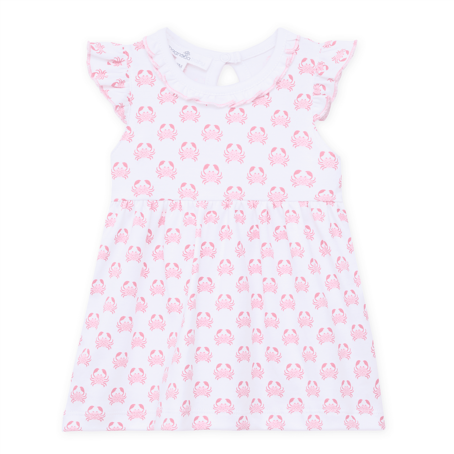 Magnolia Baby_Little Crawlers Print Dress - Pink_3