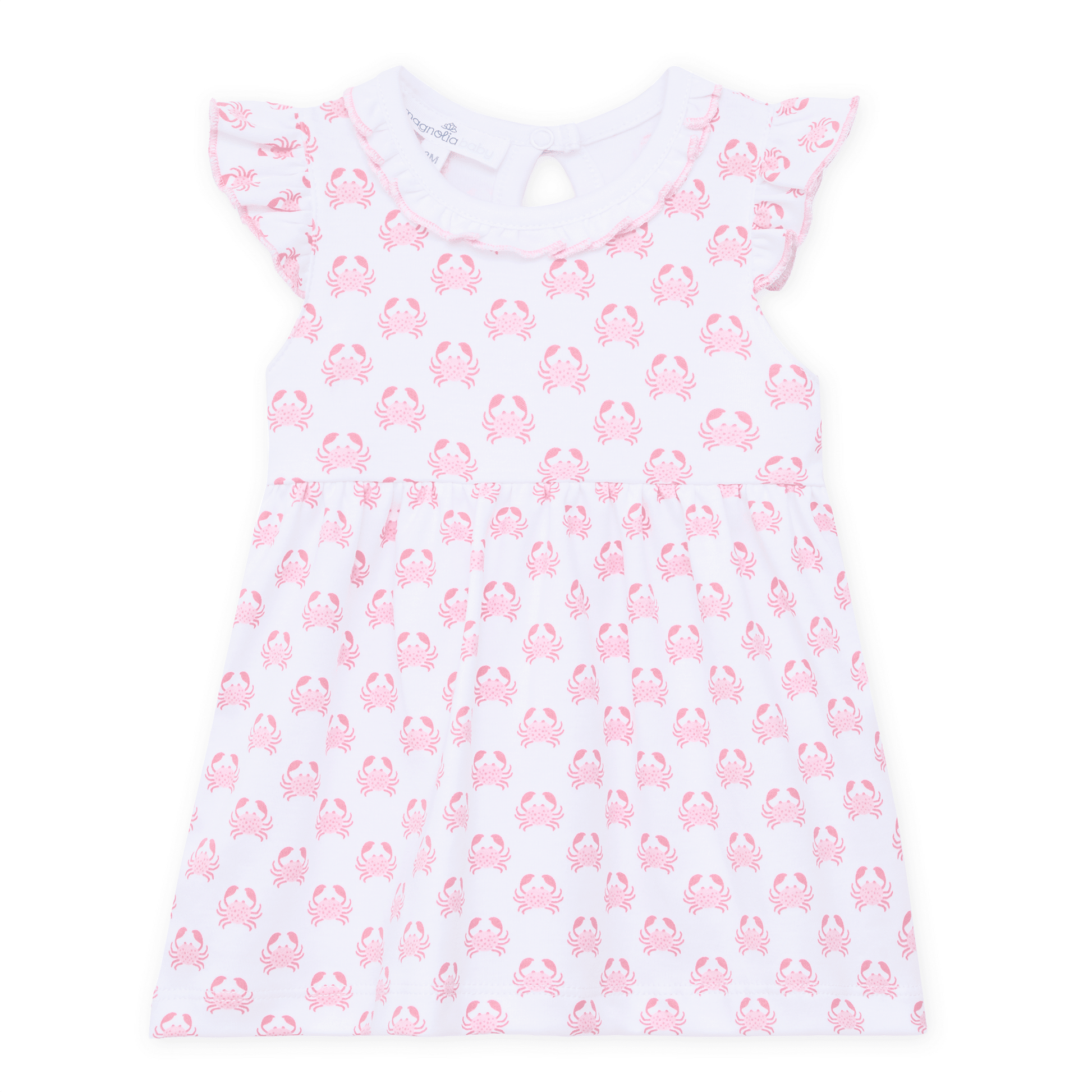 Magnolia Baby_Little Crawlers Print Dress - Pink_3