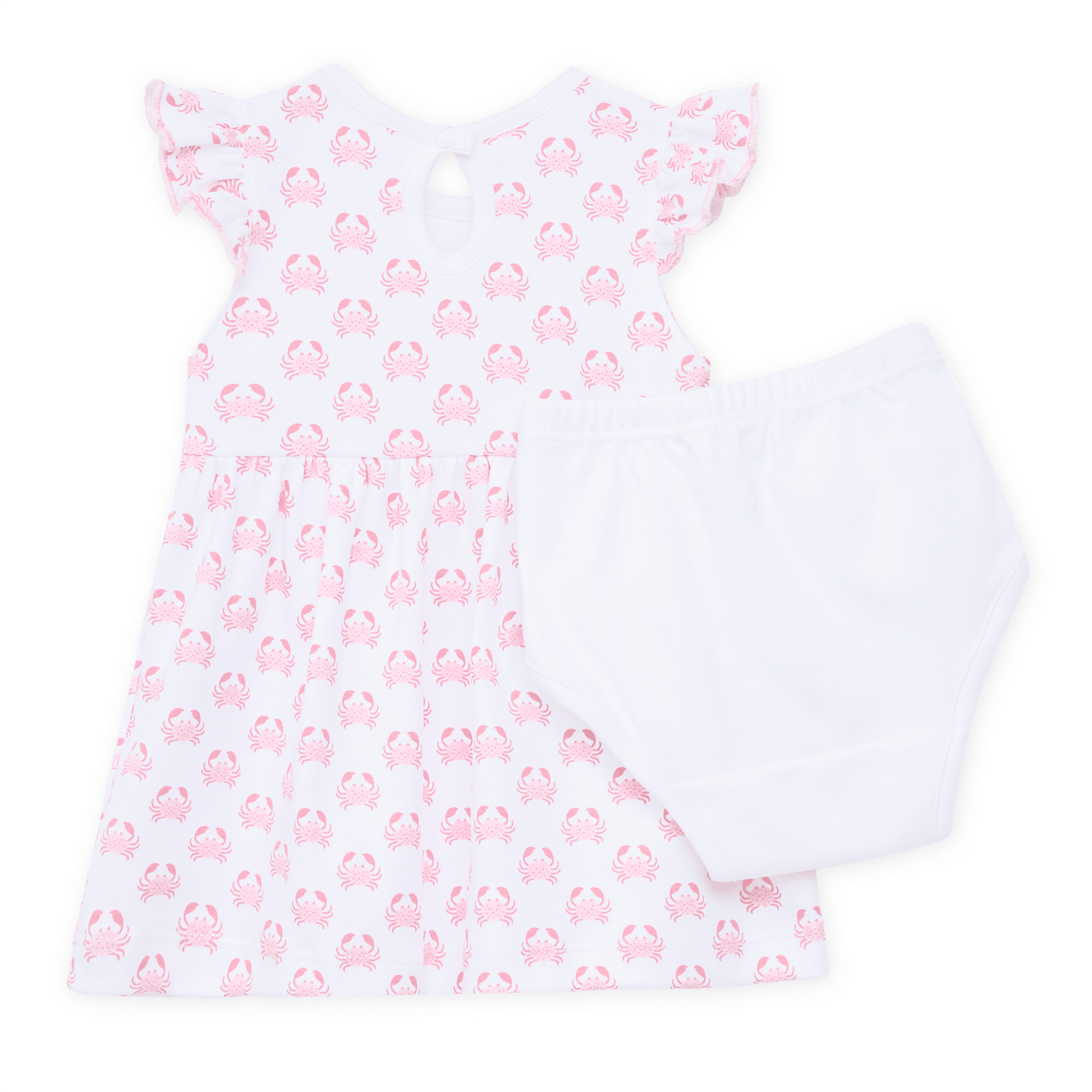 Magnolia Baby_Little Crawlers Print Dress - Pink_2