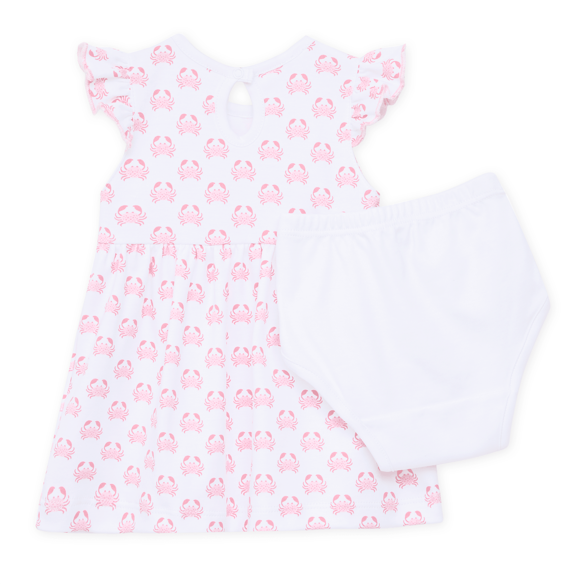 Magnolia Baby_Little Crawlers Print Dress - Pink_2