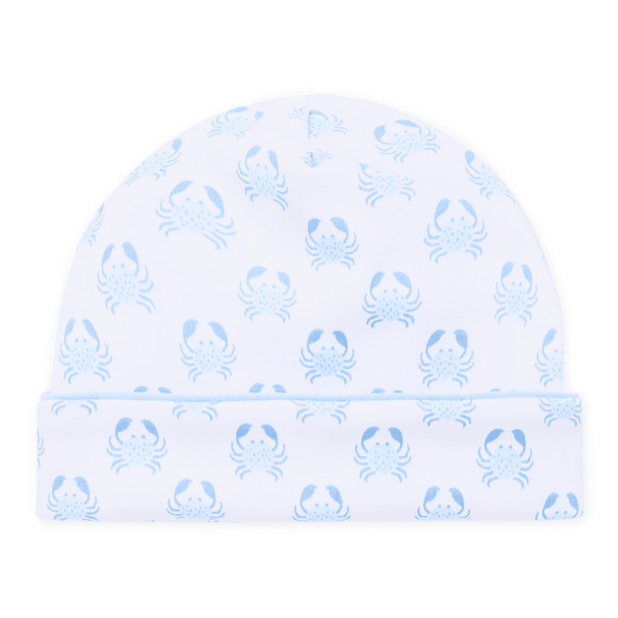 Magnolia Baby_Little Crawlers Print Hat - Light Blue_1