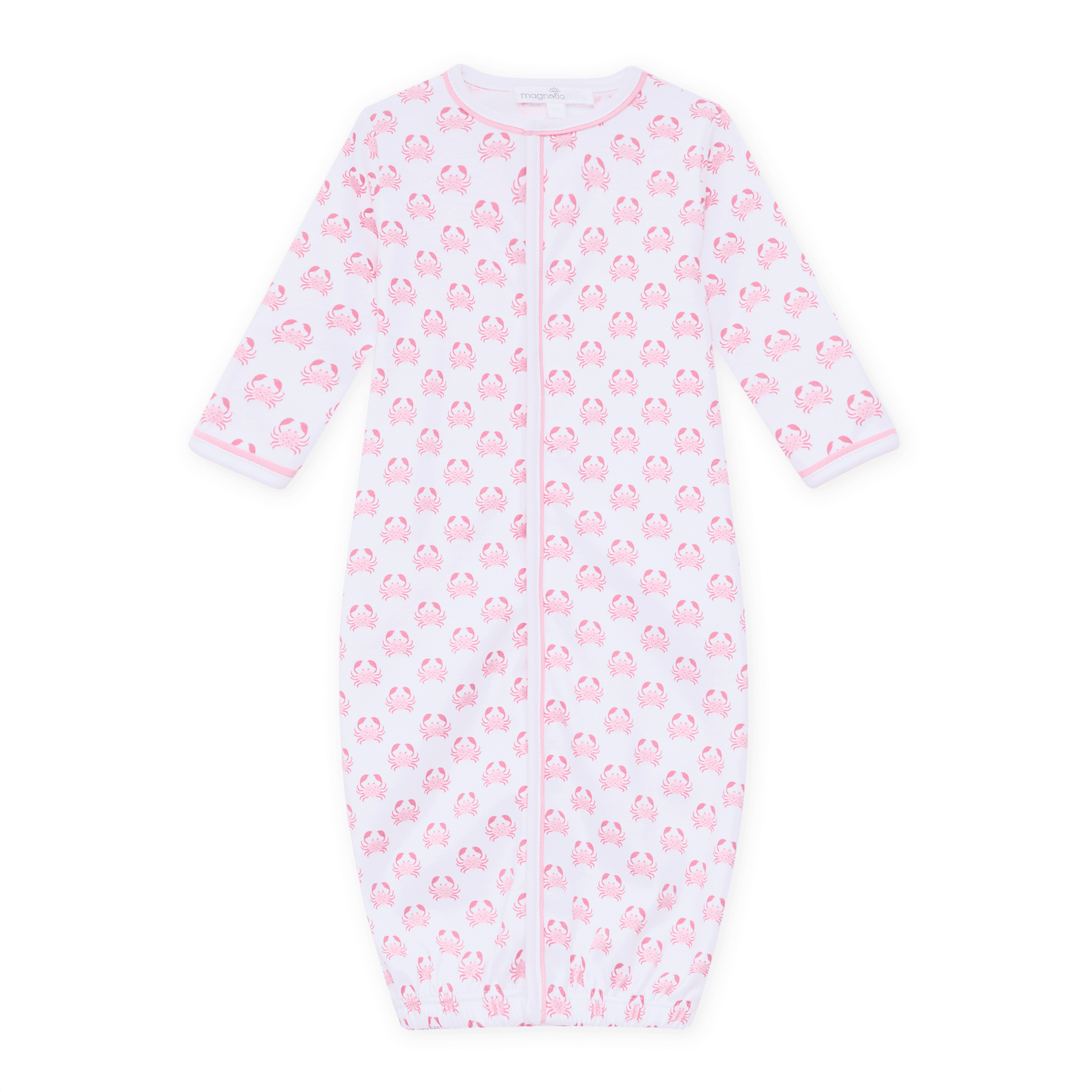 Magnolia Baby_Little Crawlers Print Ruffle Converter - Pink_1