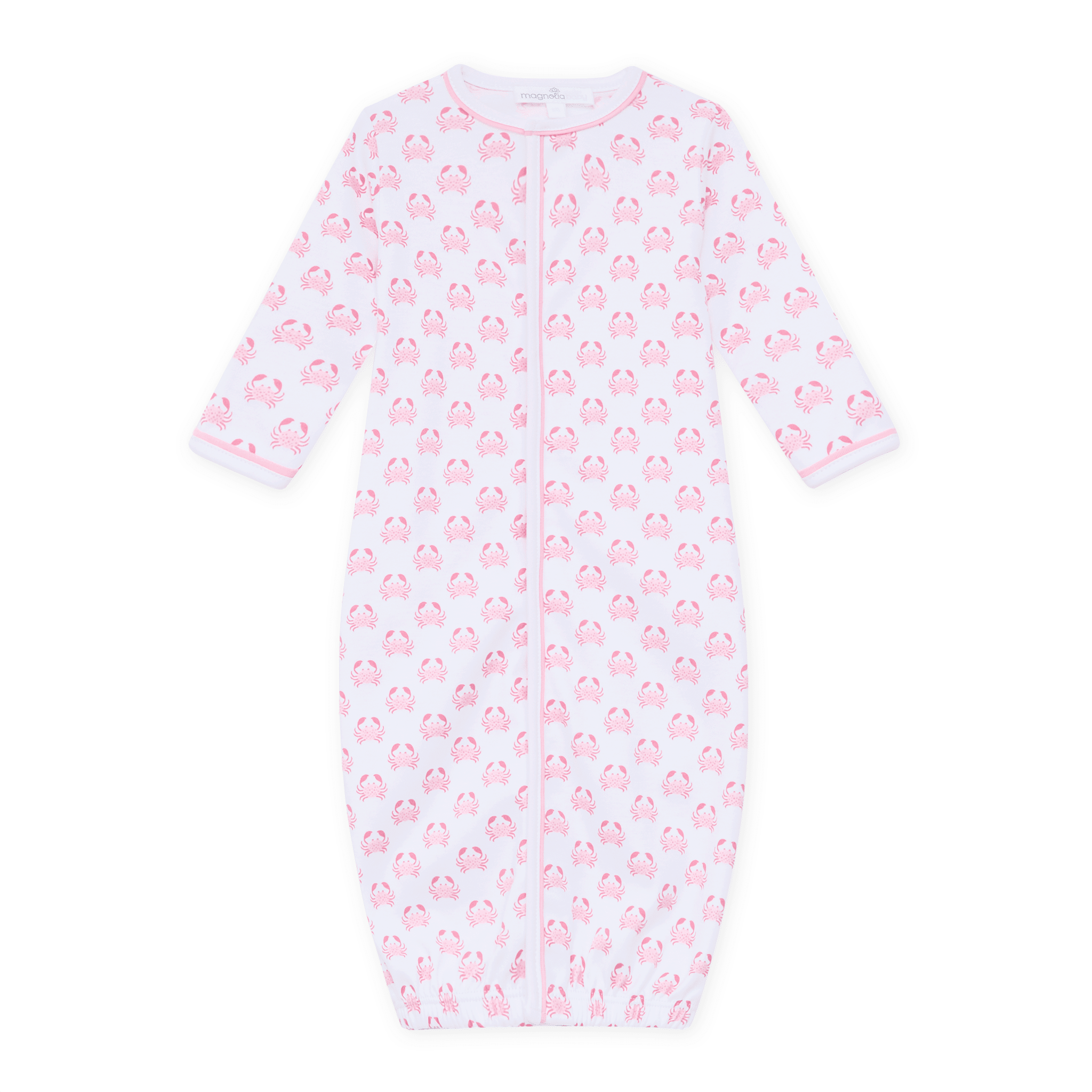 Magnolia Baby_Little Crawlers Print Ruffle Converter - Pink_1