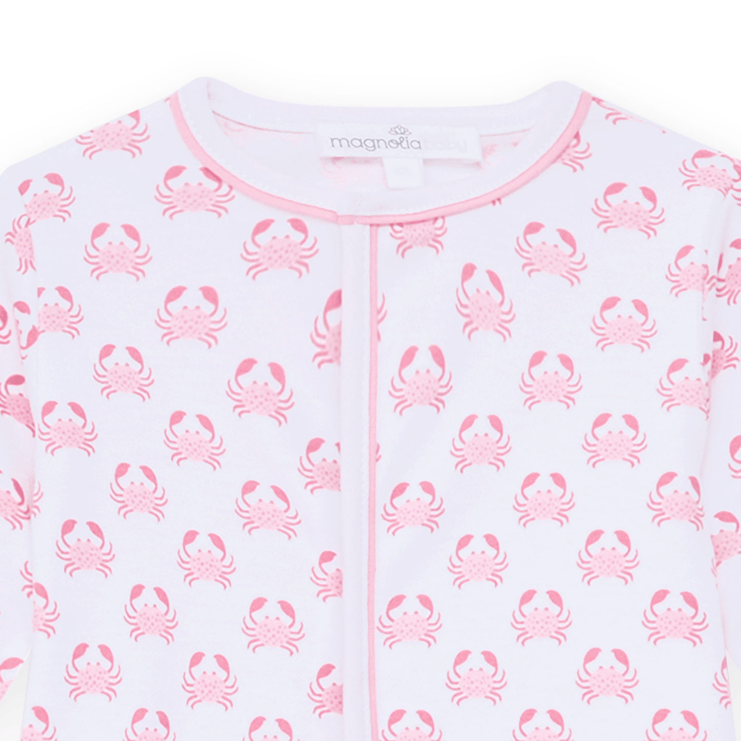 Magnolia Baby_Little Crawlers Print Ruffle Converter - Pink_3