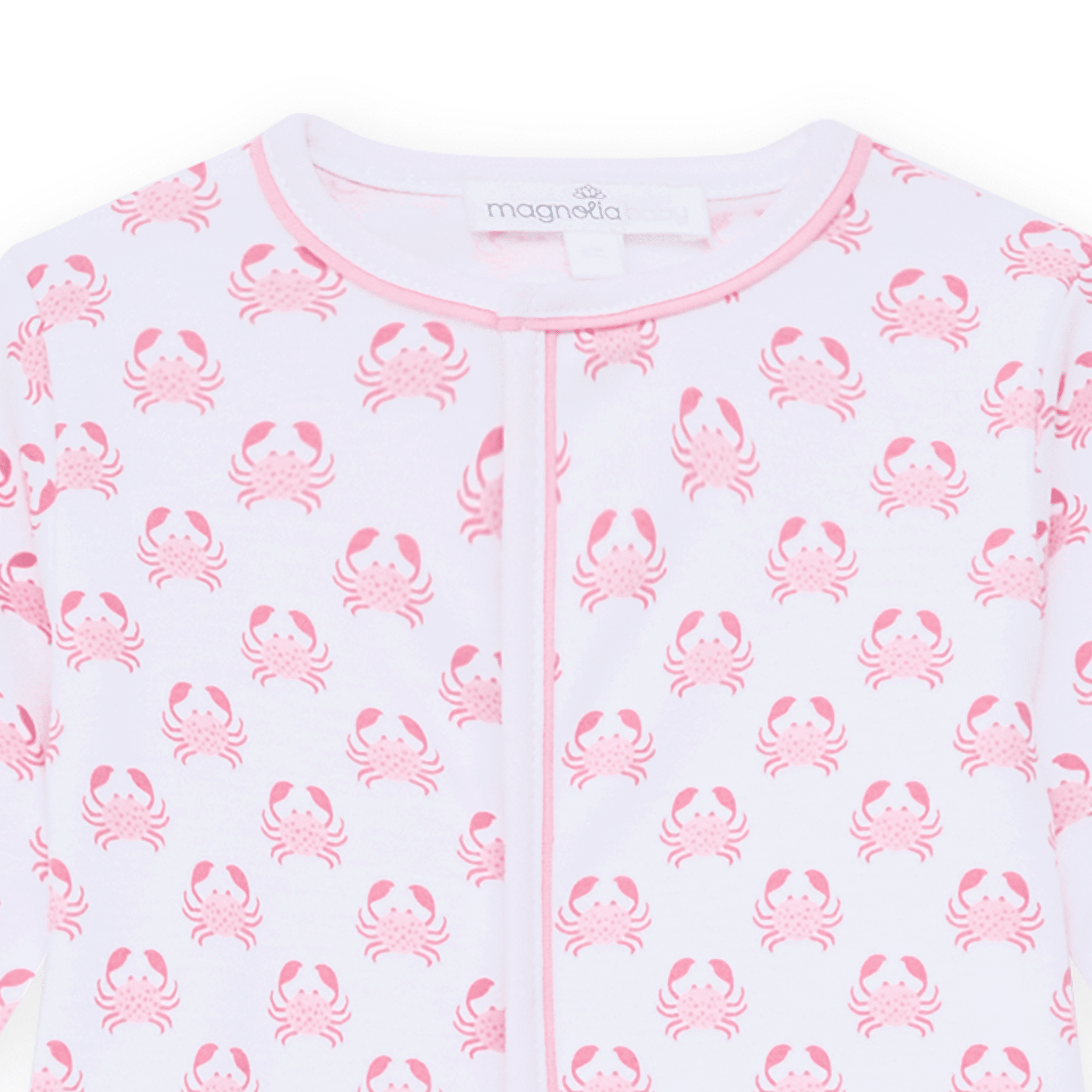 Magnolia Baby_Little Crawlers Print Ruffle Converter - Pink_3