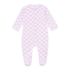 Magnolia Baby_Little Crawlers Print Ruffle Footie - Pink_1