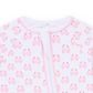 Magnolia Baby_Little Crawlers Print Zip Playsuit - Pink_3