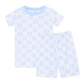 Little Crawlers Short Pajamas - Light Blue - Magnolia BabyShort Pajamas