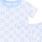 Little Crawlers Short Pajamas - Light Blue - Magnolia BabyShort Pajamas