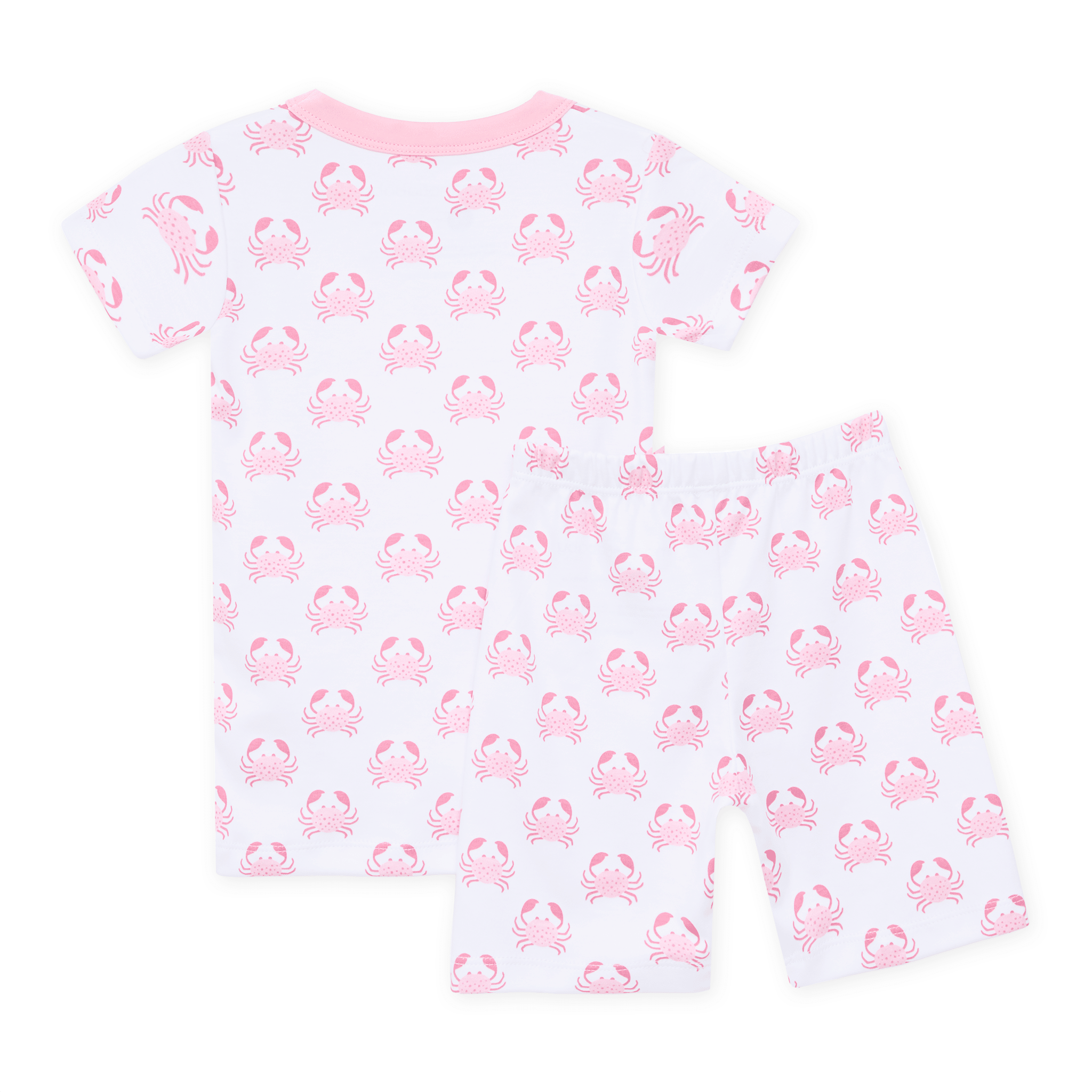 Little Crawlers Short Pajamas - Pink - Magnolia BabyShort Pajamas