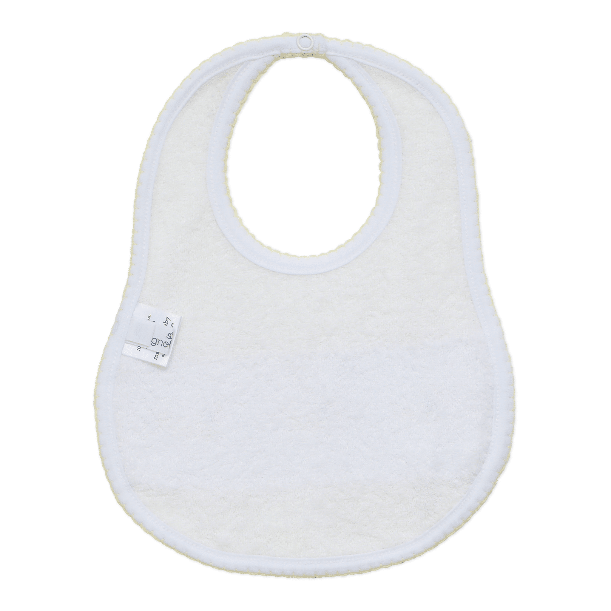 Little Ducklings Classics Smocked Bib - Yellow - Magnolia BabyBib