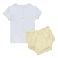 Little Ducklings Classics Smocked Diaper Cover Set - Yellow - Magnolia BabyDiaper Cover