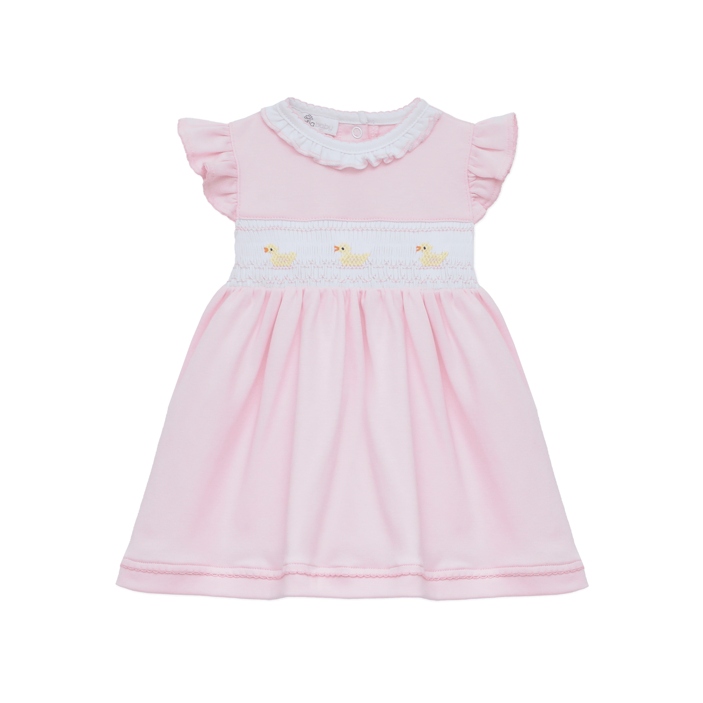 Little Ducklings Classics Smocked Dress - Pink - Magnolia BabyDress