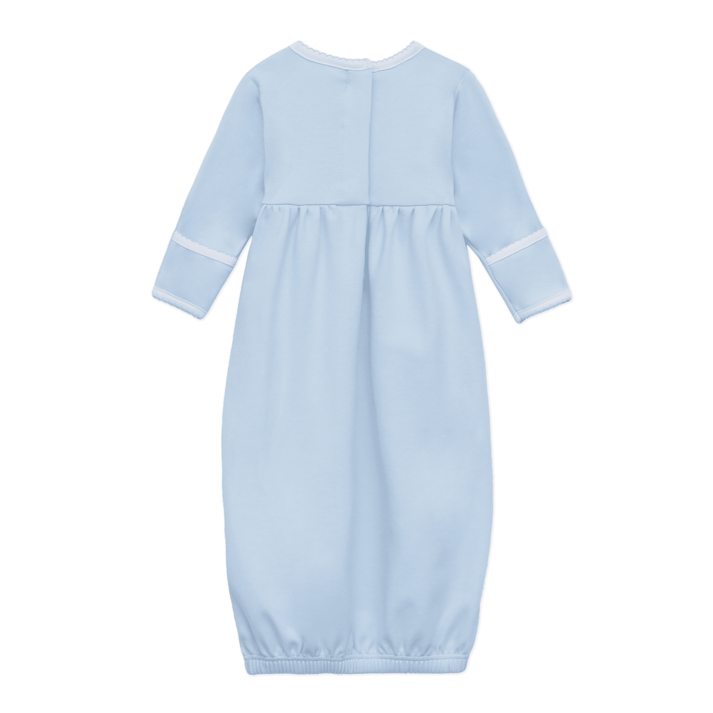 Little Ducklings Classics Smocked Gown - Light Blue - Magnolia BabyGown