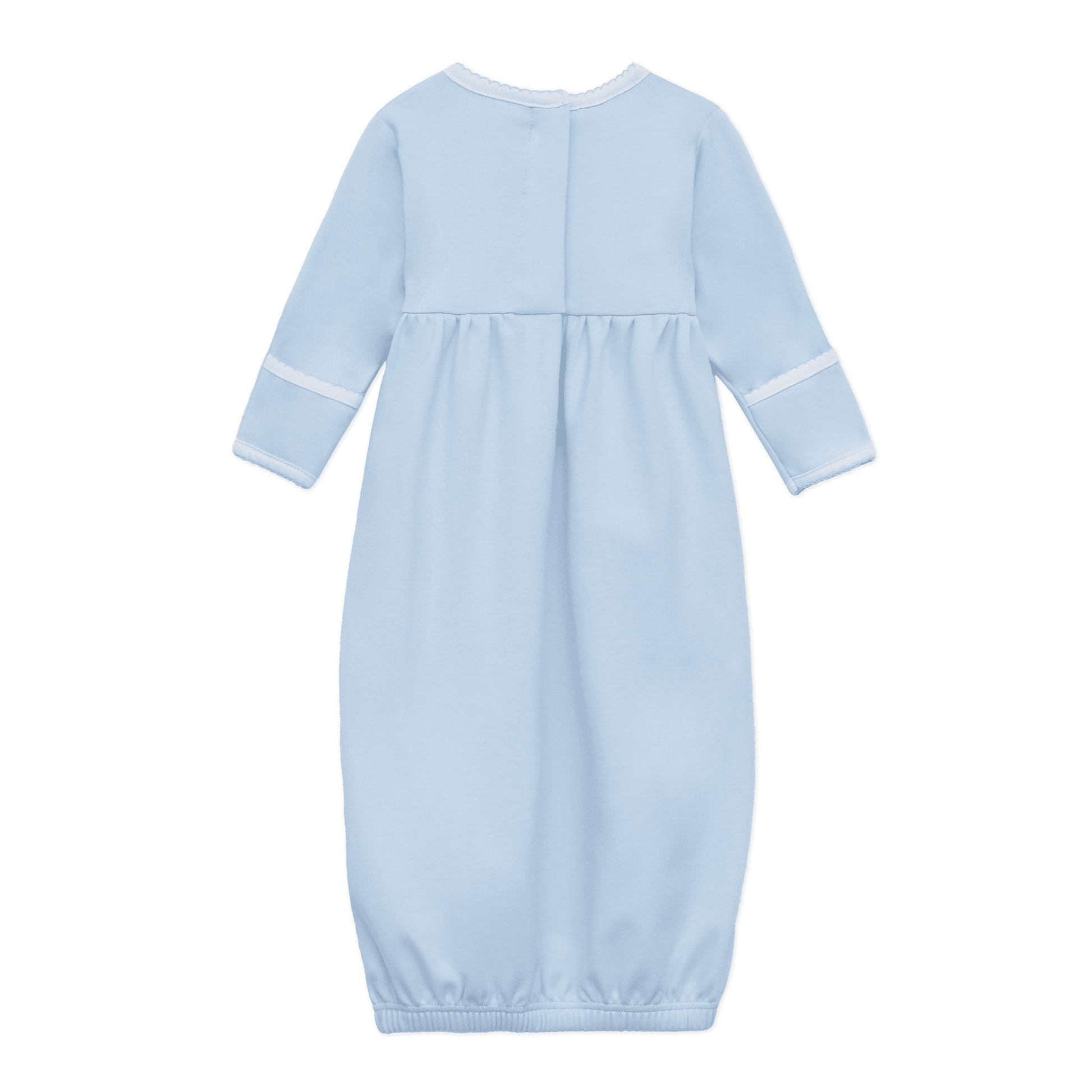Little Ducklings Classics Smocked Gown - Light Blue - Magnolia BabyGown
