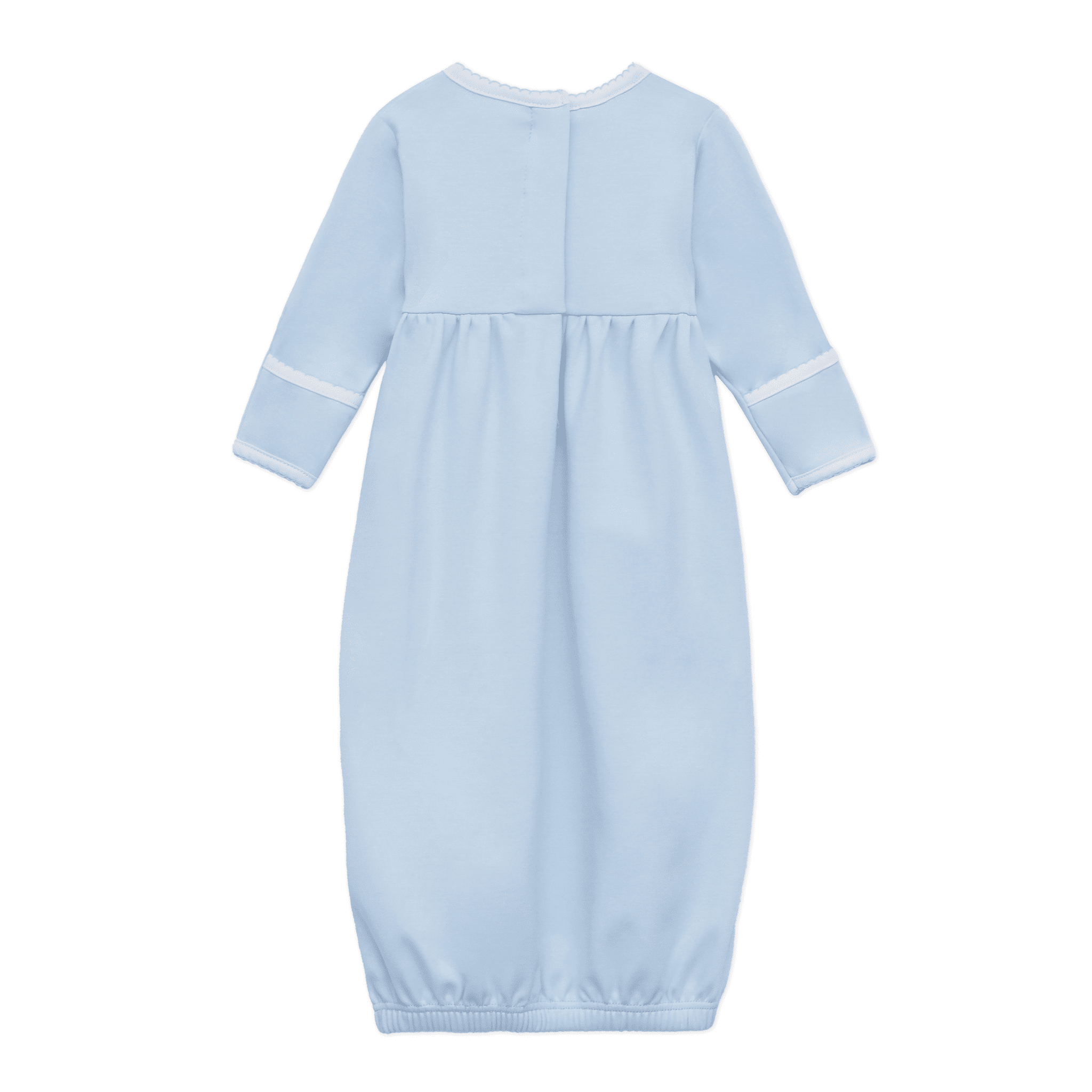 Little Ducklings Classics Smocked Gown - Light Blue - Magnolia BabyGown