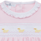 Little Ducklings Classics Smocked Gown - Pink - Magnolia BabyGown