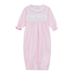 Little Ducklings Classics Smocked Gown - Pink - Magnolia BabyGown