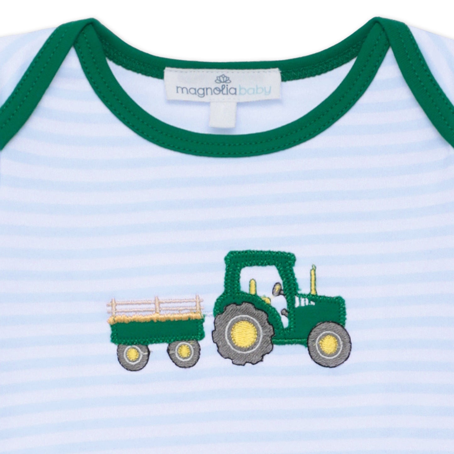 Little Farmer Applique Bubble - Magnolia BabyBubble