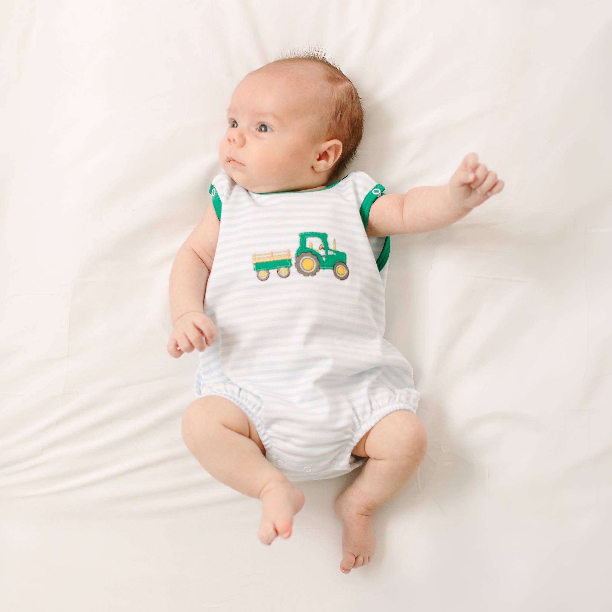 Little Farmer Applique Bubble - Magnolia BabyBubble