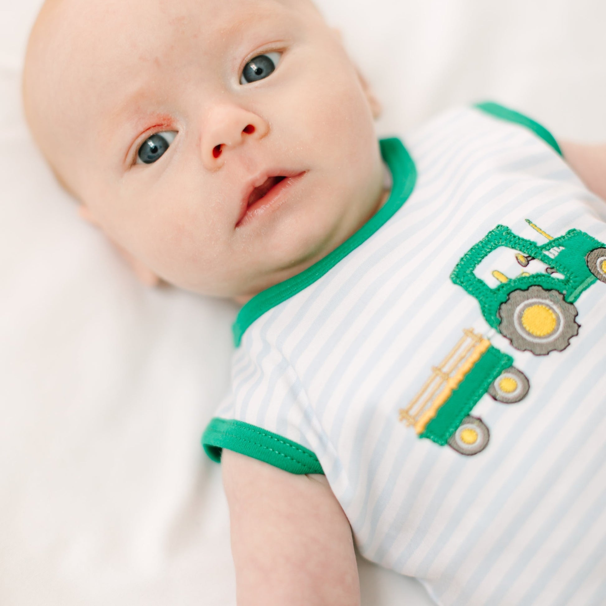 Little Farmer Applique Diaper Cover Set - Magnolia BabyDiaper Cover
