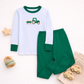 Little Farmer Applique Long Pajamas - Magnolia BabyLong Pajamas