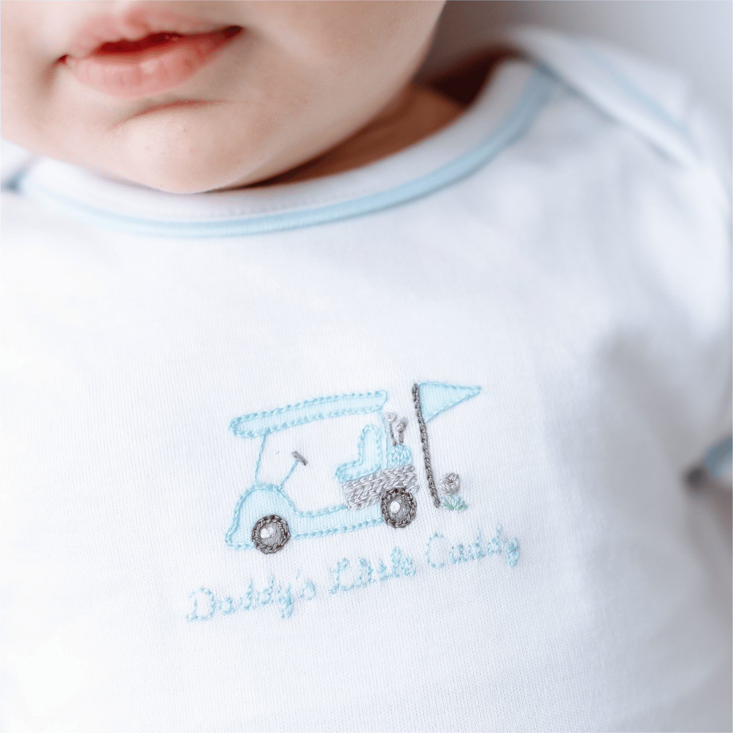 Little Golfer Bodysuit - Light Blue - Magnolia BabyBodysuit