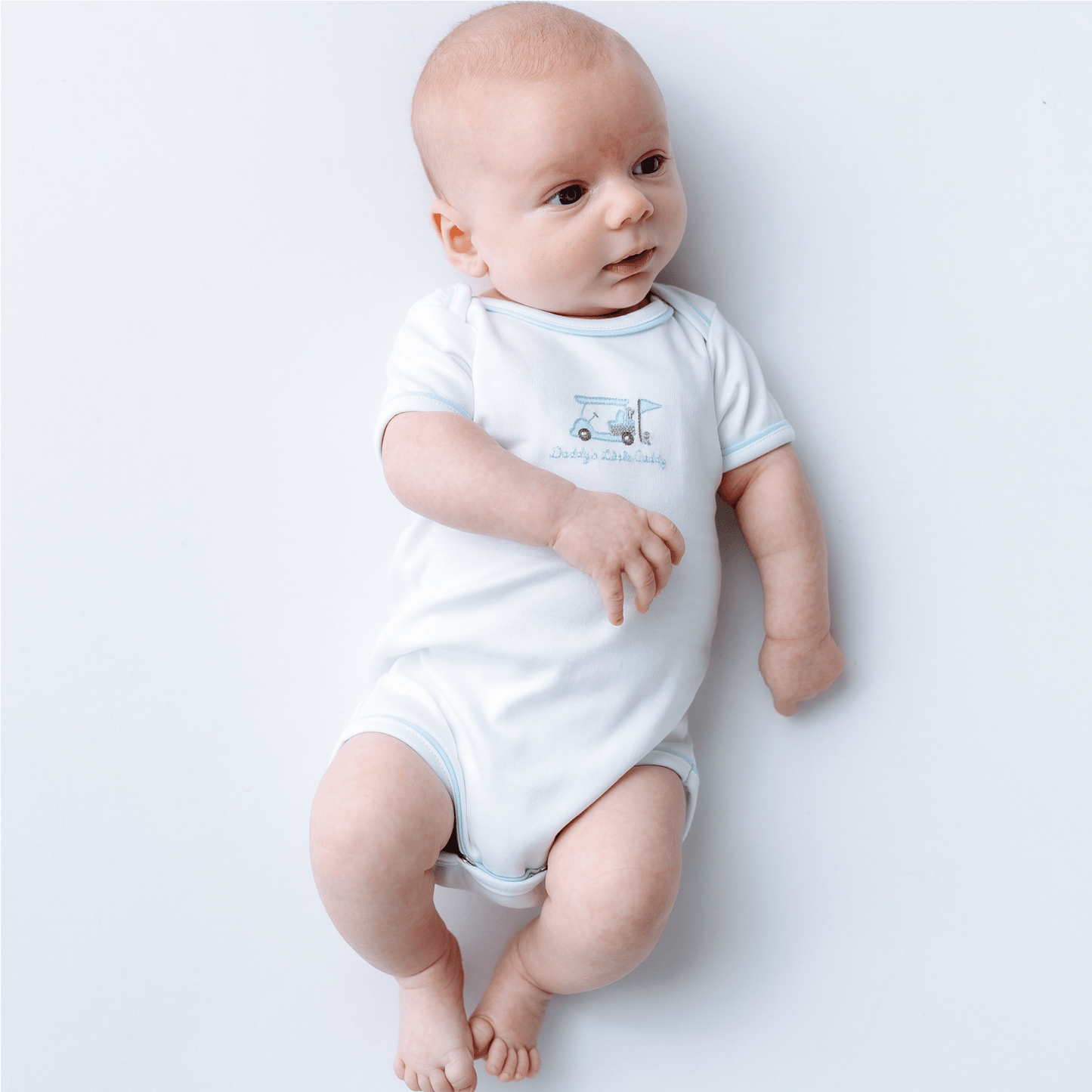 Little Golfer Bodysuit - Light Blue - Magnolia BabyBodysuit