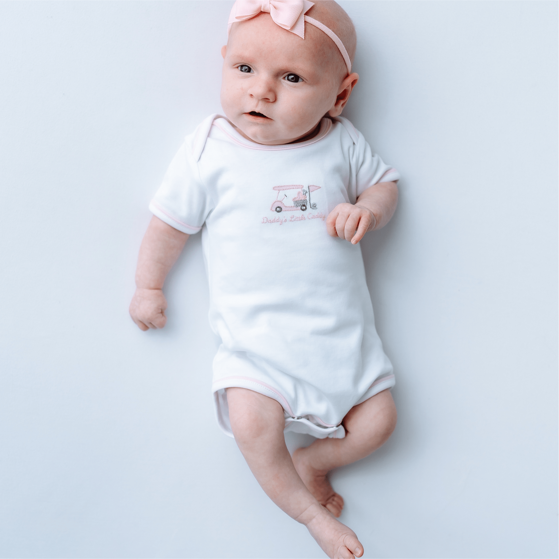 Little Golfer Bodysuit - Pink - Magnolia BabyBodysuit