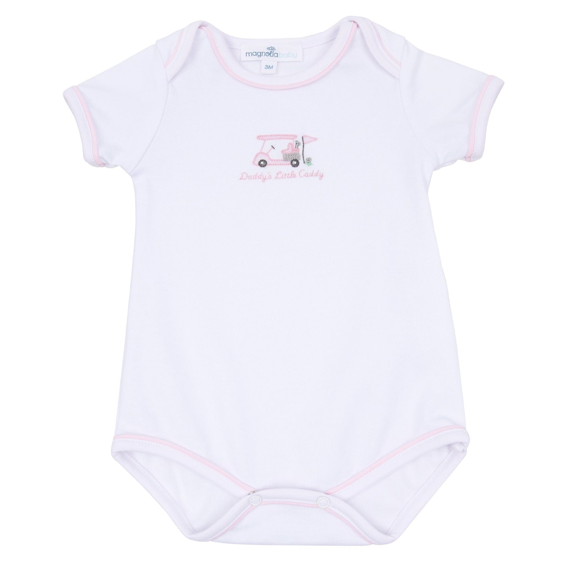 Little Golfer Bodysuit - Pink - Magnolia BabyBodysuit