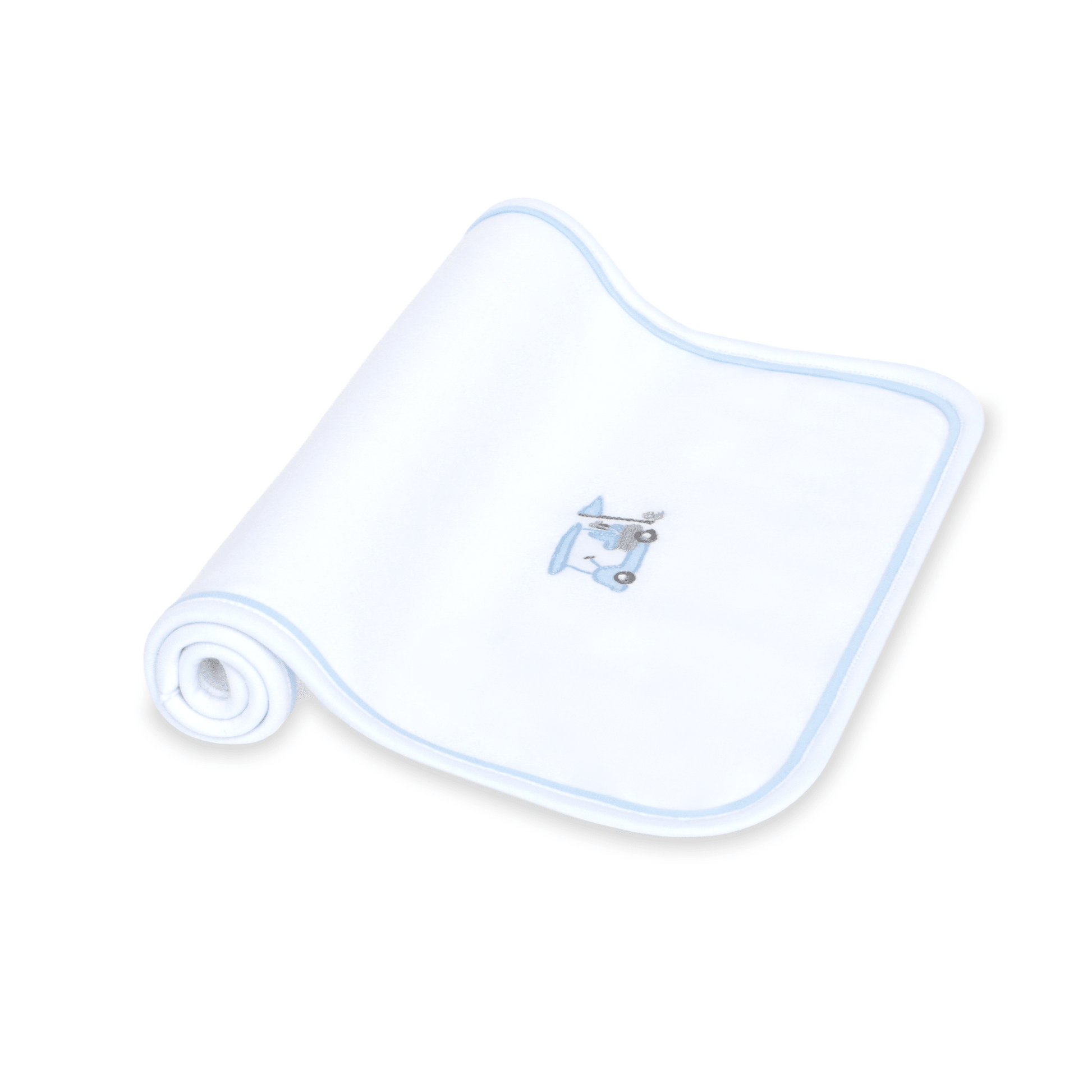 Little Golfer Burp Cloth - Light Blue - Magnolia BabyBurp Cloth