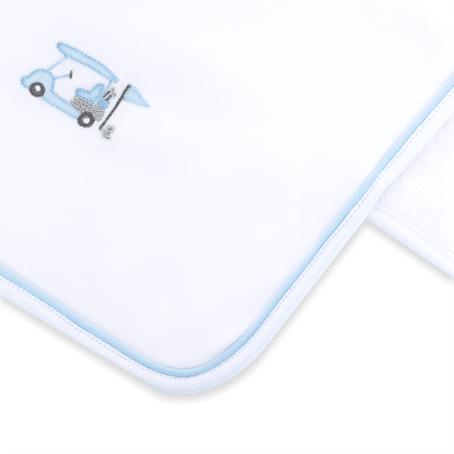 Little Golfer Burp Cloth - Light Blue - Magnolia BabyBurp Cloth