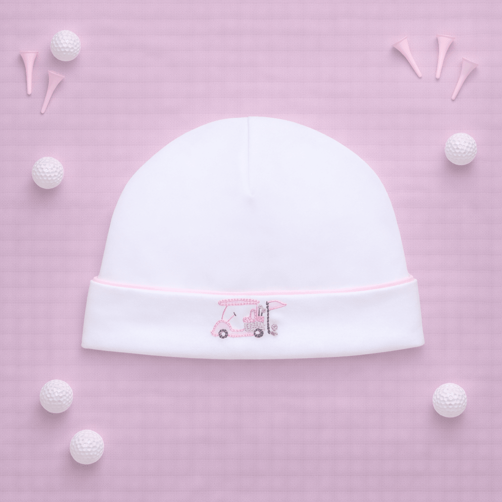 Little Golfer Hat - Pink - Magnolia BabyHat