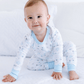Little Golfer Long Pajamas - Light Blue - Magnolia BabyLong Pajamas