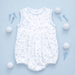 Little Golfer Print Bubble - Light Blue - Magnolia BabyBubble