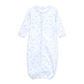 Little Golfer Print Converter - Light Blue - Magnolia BabyConverter Gown