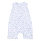 Little Golfer Print Short Playsuit - Light Blue - Magnolia BabyShort Playsuit
