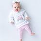 Little Golfer Rollneck Sweater - Pink - Magnolia BabyPullover